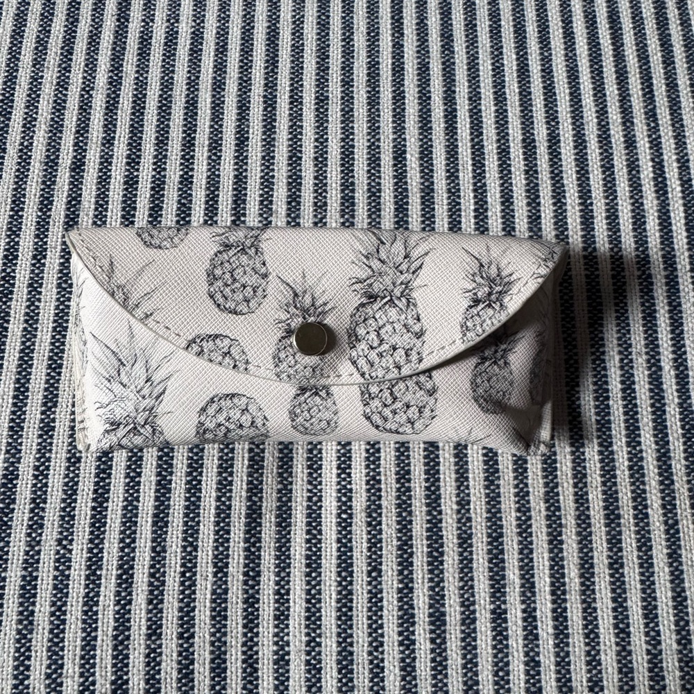 H&M Black and White Pineapple Clutch